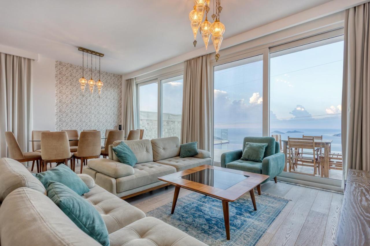 Villa Lucida - Kalkan Hills - Exclusive Villas With Private Pool And Majestic Sea Views Exterior foto