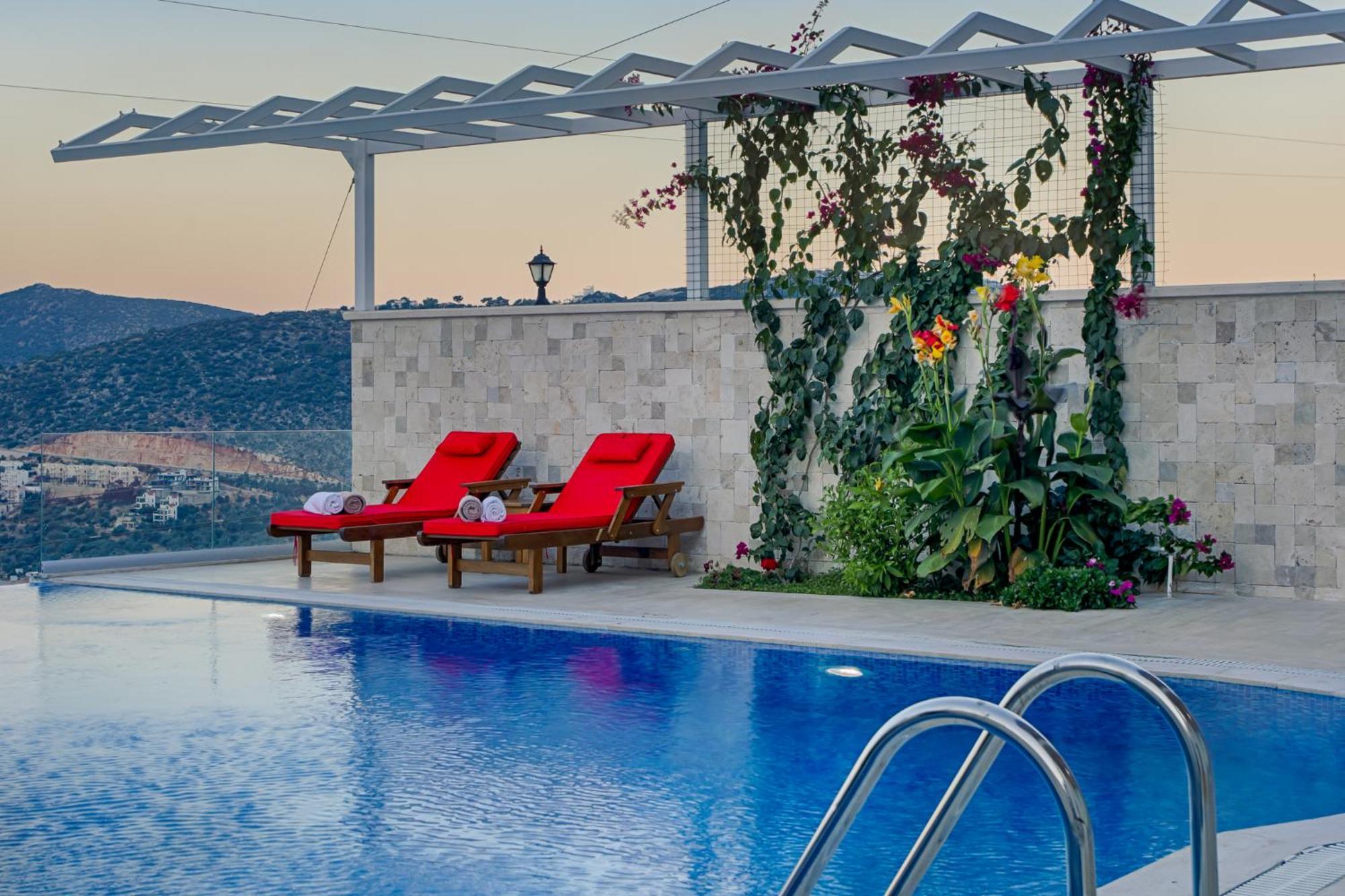 Villa Lucida - Kalkan Hills - Exclusive Villas With Private Pool And Majestic Sea Views Exterior foto