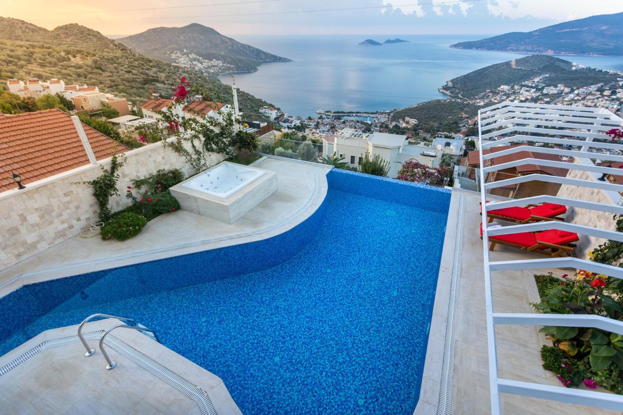 Villa Lucida - Kalkan Hills - Exclusive Villas With Private Pool And Majestic Sea Views Exterior foto